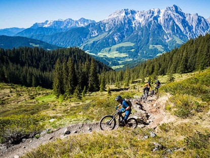 Mountainbike Urlaub - Hotel-Schwerpunkt: Mountainbike & Wellness - Österreichs größte Bikeregion
Saalbach-Hinterglemm-Leogang-Fieberbrunn - The RESI Apartments "mit Mehrwert"