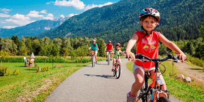 Mountainbike Urlaub - Biketransport: öffentliche Verkehrsmittel - Mallnitz - Familien-Radfahren - Naturgut Gailtal