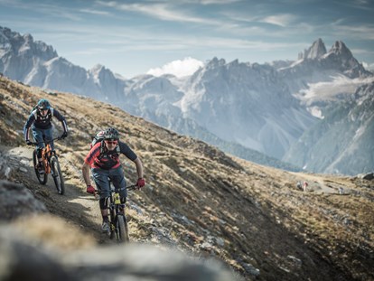 Mountainbike Urlaub - Garten - Südtirol - Bikeregion Drei Zinnen Dolomiten ©TVB Drei Zinnen/Manuel Kottersteger - Hotel Laurin
