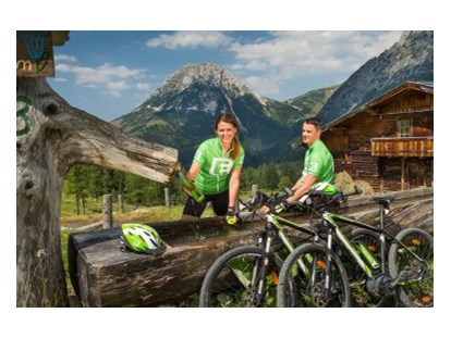 Mountainbike Urlaub - Umgebungsschwerpunkt: Berg - Gosau - Mountainbiken - Hotel-Pension Bruckreiterhof