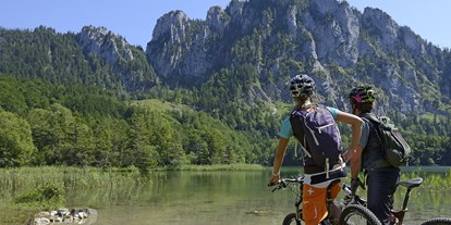 Mountainbike Urlaub - veganes Essen - Sbg. Salzkammergut - Seehotel im Weyer
