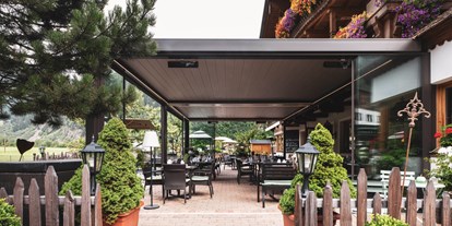 Mountainbike Urlaub - Preisniveau: moderat - Mayrhofen (Mayrhofen) - unsere Pergola - Hotel Café Brunnenhof