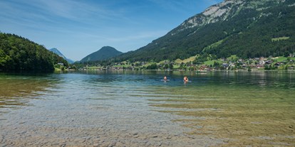 Mountainbike Urlaub - Schwimmen - Gmunden - Grundlsee im steirischen Salzkammergut - Narzissendorf Zloam