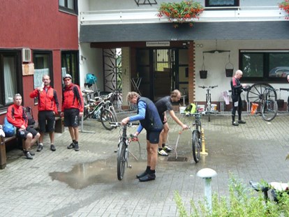 Mountainbike Urlaub - Garten - Bestwig - Schröders Hotelpension