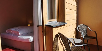 Mountainbike Urlaub - Hotel-Schwerpunkt: Mountainbike & Ruhe - Tiroler Oberland - Zimmer teilweise mit Balkon - Pension Dorfplatzl