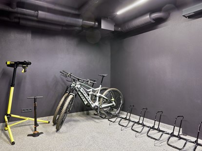 Mountainbike Urlaub - Biketransport: öffentliche Verkehrsmittel - Österreich - Bike-Garage - Mei.Berg