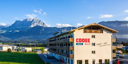 Mountainbike Urlaub - Parkplatz: kostenlos beim Hotel - Tiroler Unterland - COOEE alpin Hotel Kitzbüheler Alpen