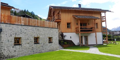 Mountainbike Urlaub - Garten - Südtirol - Liondes Chalets