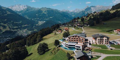 Mountainbike Urlaub - Pools: Infinity Pool - Österreich - Hotel Fernblick Montafon