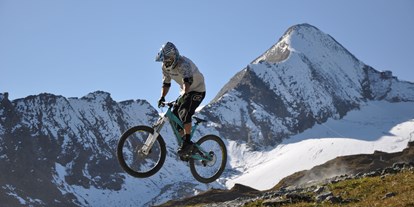 Mountainbike Urlaub - Biketransport: öffentliche Verkehrsmittel - Mallnitz - Biken am Kitzsteinhorn in Kaprun - Hotel Sonnblick