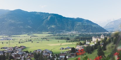Mountainbike Urlaub - Umgebungsschwerpunkt: See - Österreich - Ausblick auf die Burg Kaprun - Hotel Sonnblick