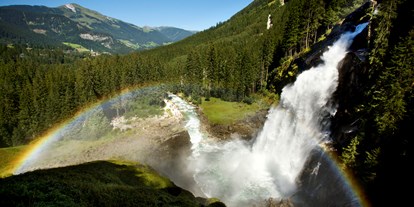 Mountainbike Urlaub - Biketransport: Bergbahnen - St. Johann in Tirol - Krimmler Wasserfälle - Hotel Sonnblick