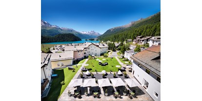 Mountainbike Urlaub - WLAN - St. Moritz - Aussenbereich - Giardino Bed & Breakfast
