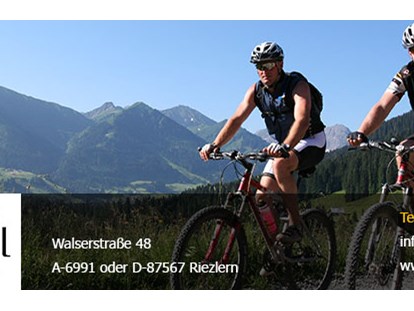 Mountainbike Urlaub - Biketransport: Bergbahnen - Kleinwalsertal - Haller’s Posthotel