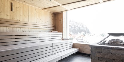 Mountainbike Urlaub - Umgebungsschwerpunkt: See - Südtirol - Sauna mit Ausblick - Aktiv und Wellnesshotel Traube Post