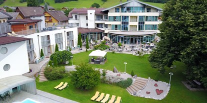 Mountainbike Urlaub - Umgebungsschwerpunkt: am Land - Wagrain - Hotel und Garten - Hartweger' Hotel in Weißenbach bei Schladming