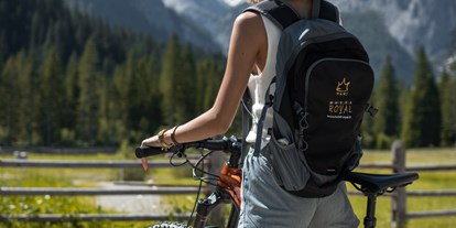 Mountainbike Urlaub - Fahrradwaschplatz - Südtirol - Bike - Hotel Royal ***S