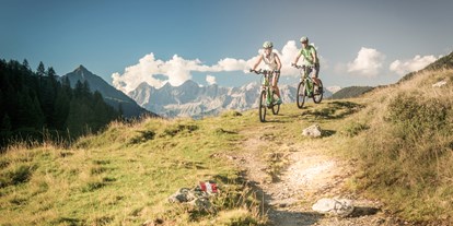 Mountainbike Urlaub - barrierefrei - Gosau - Bikestrecken direkt vom Hotel aus - Natur- und Wellnesshotel Höflehner