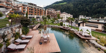 Mountainbike Urlaub - Garten - Südtirol - Quellenhof Luxury Resort Passeier