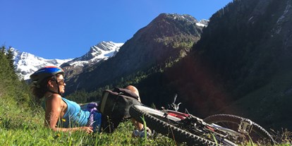 Mountainbike Urlaub - Parkplatz: kostenlos beim Hotel - Gossensass - Aktiv- & Wellnesshotel Bergfried