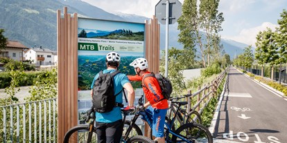 Mountainbike Urlaub - Fahrradraum: vorhanden - Meran - Biketour - Feldhof DolceVita Resort