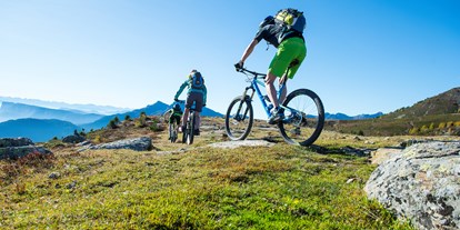 Mountainbike Urlaub - kostenloser Verleih von GPS Geräten - Südtirol - Biketour - Feldhof DolceVita Resort