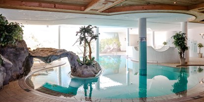 Mountainbike Urlaub - Sauna - Galtür - Hallenbad im Alpenromantikhotel Wirlerhof - Alpenromantik Hotel Wirlerhof