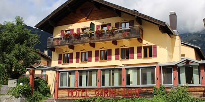 Mountainbike Urlaub - Sauna - Landeck - Sommeransicht - Die Lilie - Hotel Garni