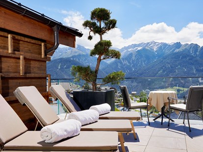 Mountainbike Urlaub - Pools: Infinity Pool - Österreich - Hotel Tirol
