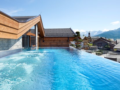 Mountainbike Urlaub - Pools: Infinity Pool - Hotel Tirol