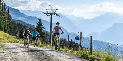 Mountainbike Urlaub - Parkplatz: kostenlos beim Hotel - Gossensass - Biketour zum Fichtenschloss - Aktivhotel Tuxerhof KG
