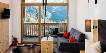 Mountainbike Urlaub - Fahrradwaschplatz - St. Leonhard (Trentino-Südtirol) - Penthouse Zimmer - schöner gehts nicht mehr ;) - Sedona Lodge