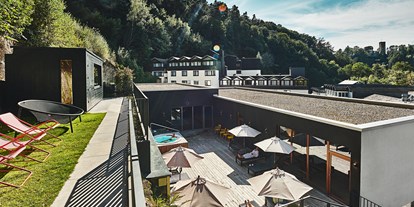 Mountainbike Urlaub - Parkplatz: kostenlos beim Hotel - Rheinland-Pfalz - Hotel Zugbrücke Grenzau GmbH