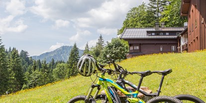 Mountainbike Urlaub - Parkplatz: kostenlos beim Hotel - Tiroler Unterland - Bike in Bike out - direkt ab dem Berghotel Sudelfeld - Berghotel Sudelfeld