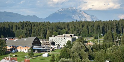 Mountainbike Urlaub - Haustrail - Feld am See - Ansicht Tröpolach - Hotel - Appartment Kristall
