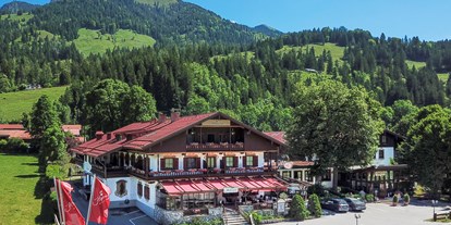 Mountainbike Urlaub - Fahrradwaschplatz - Tiroler Unterland - Der Alpenhof von oben (1) - Hotel Der Alpenhof