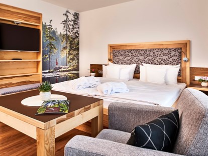 Mountainbike Urlaub - Wellnessbereich - Rinchnach - Superior Doppelzimmer Lärche - Hotel der Bäume