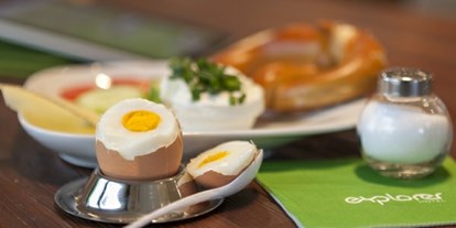 Mountainbike Urlaub - Haustrail - Königsleiten - Vitales Frühstücksbuffet für den perfekten Start in den Tag. - Explorer Hotel Kitzbühel