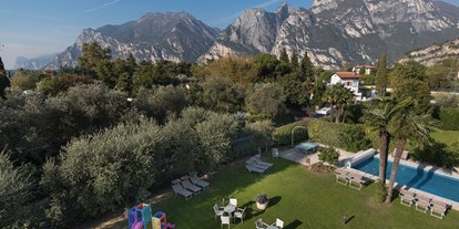 Mountainbike Urlaub - Pools: Außenpool nicht beheizt - Trentino - Garten - Residence Toblini 