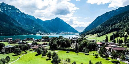 Mountainbike Urlaub - Garten - Fügen - Alpenhotel Tyrol - 4* Adults Only Hotel am Achensee