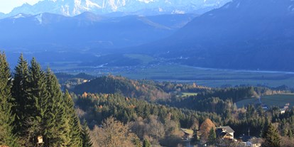 Mountainbike Urlaub - Hunde: erlaubt - Naturarena - Aussicht vom Naturgut Gailtal - Naturgut Gailtal