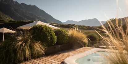Mountainbike Urlaub - Pools: Außenpool beheizt - Südtirol - Design Hotel Tyrol