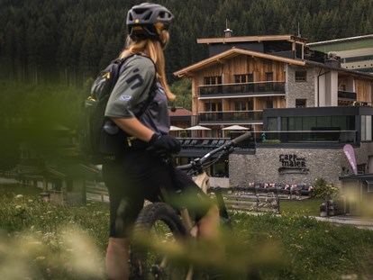 Mountainbike Urlaub - Fahrradwaschplatz - Hotel & Restaurant Gappmaier