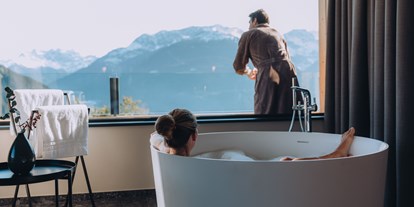 Mountainbike Urlaub - Pools: Infinity Pool - Vorarlberg - Hotel Fernblick Montafon