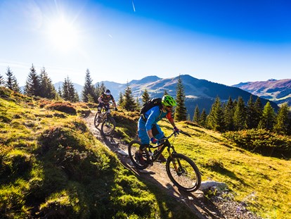 Mountainbike Urlaub - Bikeverleih beim Hotel: Mountainbikes - AlpenParks Hotel & Apartment Sonnleiten Saalbach