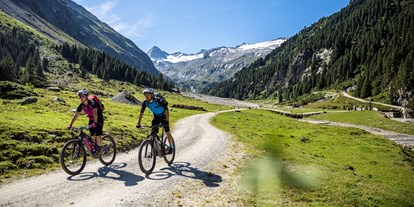 Mountainbike Urlaub - WLAN - Gsies - Mountainbiken im Obersulzbachtal - Wander- & Wellnesshotel Gassner