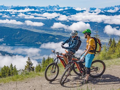 Mountainbike Urlaub - E-Bike Ladestation - Faak am See - Biken - Trattlers Hof-Chalets