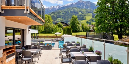 Mountainbike Urlaub - veganes Essen - Pinzgau - Sonnenterrasse - Hotel Sonnblick