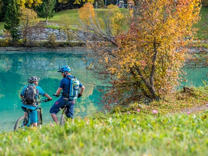 Mountainbike Urlaub - organisierter Transport zu Touren - Graubünden - Brigelser See - Adults Only Hotel Mulin 