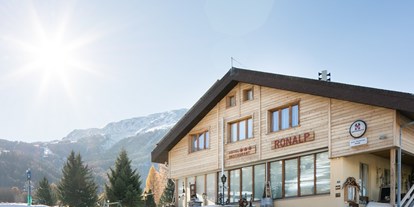 Mountainbike Urlaub - Bikeverleih beim Hotel: E-Mountainbikes - Zermatt - Das Hotel-Restaurant Ronalp liegt gleich an der Strecke zur Moosalp, Unterbäch, Eischoll oder Zeneggen und ist zentral in Bürchen gelegen - Hotel-Restaurant Ronalp